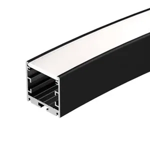 Профиль SL-ARC-3535-D1500-A45 BLACK (590мм, дуга 1 из 8) (Arlight, Алюминий)