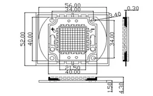 Мощный светодиод ARPL-100W-EPA-5060-PW (3500mA) (Arlight, -)
