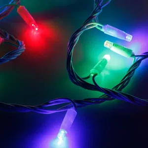 Светодиодная гирлянда ARD-STRING-CLASSIC-10000-WHITE-100LED-LIVE RGB (230V, 7W) (Ardecoled, IP65, 1 год)