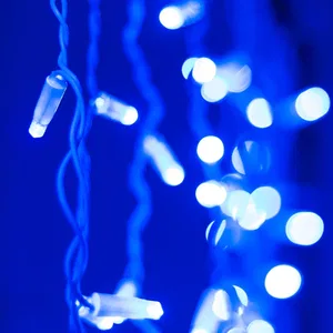 Светодиодная гирлянда ARD-EDGE-CLASSIC-2400x600-WHITE-88LED-STD BLUE (230V, 6W) (Ardecoled, IP65, 1 год)
