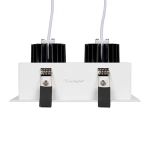 Светильник CL-KARDAN-S180x102-2x9W Day (WH, 38 deg) (Arlight, IP20 Металл, 3 года)