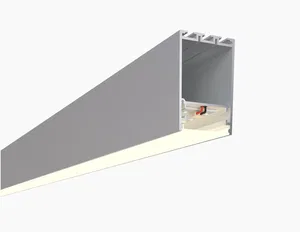 Линейный светильник LINE5070-П NoPS (Anod/570mm/LT70 — 6000K/18W) — БЕЗ БП