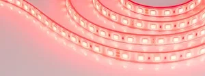 Лента герметичная RTW-PFS-B60-13mm 24V Red (14.4 W/m, IP68, 5060, 5m) (Arlight, 14.4 Вт/м, IP68)