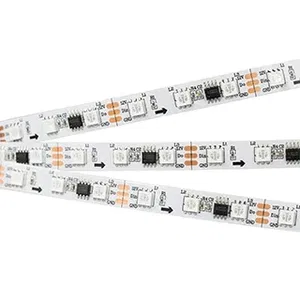 Лента SPI-5000-5060-60 12V Cx3 RGB (10mm, 14.4W/m, IP20) (Arlight, бегущий огонь)