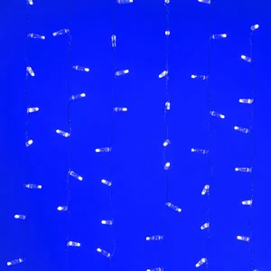 Светодиодная гирлянда ARD-CURTAIN-CLASSIC-2000x1500-CLEAR-360LED Blue (230V, 60W) (Ardecoled, IP65)