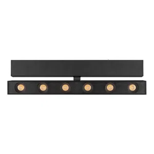 Светильник MAG-DOTS-FOLD-25-S200-6W Warm3000 (BK, 30 deg, 24V) (Arlight, IP20 Металл, 5 лет)