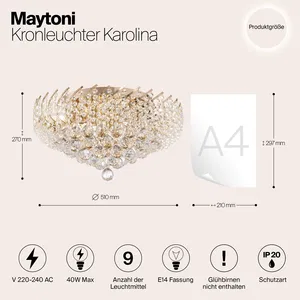 Потолочный светильник Maytoni DIA120-09-G