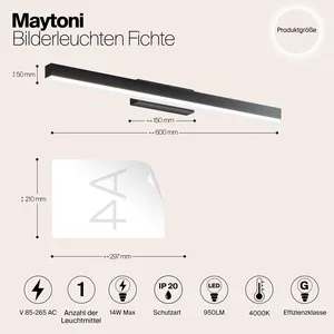 Подсветка Maytoni MIR012WL-L14B4K