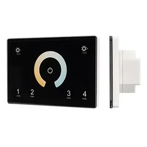 Панель Sens SMART-P81-MIX Black (230V, 4 зоны, 2.4G) (Arlight, IP20 Пластик, 5 лет)
