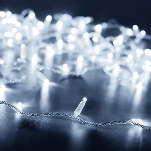 Светодиодная гирлянда ARD-STRING-CLASSIC-10000-CLEAR-100LED-FLASH WHITE (230V, 7W) (Ardecoled, IP65, 1 год)