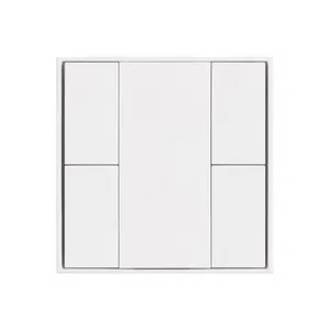 INTELLIGENT ARLIGHT Кнопочная панель KNX-301-22-4-SH-IN White (BUS, Frame) (IARL, IP20 Пластик, 3 года)