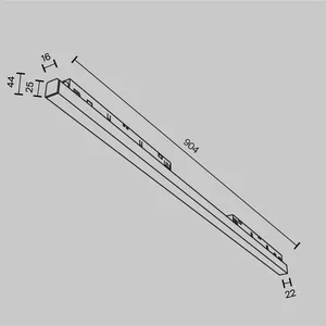 Трековый светильник Technical TR030-4-30WTW-DSZ-W
