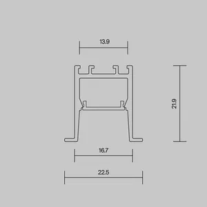 Профиль Led Strip 632013
