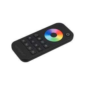 Пульт SMART-R28-RGBW Black (1 зона, 2.4G) (Arlight, IP20 Пластик, 5 лет)