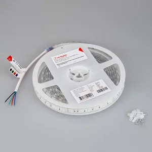 Лента герметичная RTW-PU-B60-12.5mm 24V RGB (14.4 W/m, IP68, 5060, 5m) (Arlight, -)