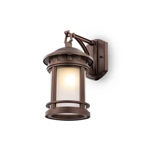 Уличный настенный светильник Outdoor O031WL-01BR