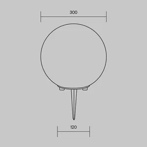 Ландшафтный светильник Outdoor O594FL-01W