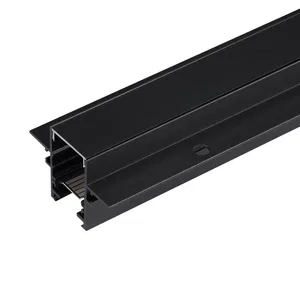 Трек встраиваемый MAG-TRACK-2538-FDW-3000 (BK, 5LN) (Arlight, IP20 Металл, 5 лет)