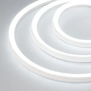 Лента герметичная MOONLIGHT-3D-A168-15x15mm 24V White6000 (7.2 W/m, IP67, 2835, 5m, wire x1) (Arlight, Силикон)