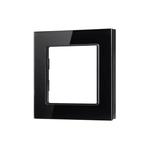 Рамка стеклянная FRM-GLARE-GS-1-BK (Arlight, -)