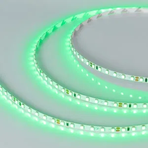 Лента RT-A120-5mm 24V Green (9.6 W/m, IP20, 3528, 5m) (Arlight, узкая)