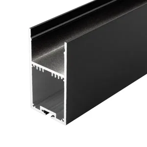 Профиль с экраном SL-LINE-3667-2500 BLACK+OPAL (Arlight, Алюминий)