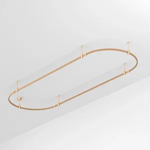 Основание ART-APRIORI-OVAL-ROD-200-3000x1000 (GD) (Arlight, IP20 Металл, 3 года)