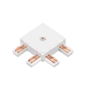 Коннектор угловой MAG-VIBE-CON-L90-POWER (WH) (Arlight, IP20 Металл, 5 лет)