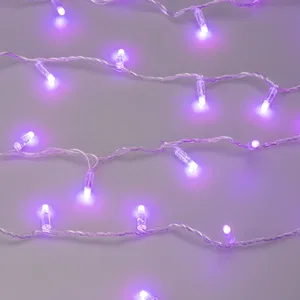 Светодиодная гирлянда ARD-STRING-CLASSIC-20000-CLEAR-200LED-SYNC RGB (230V, 13W) (Ardecoled, IP65, 1 год)