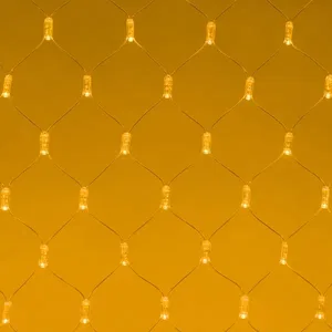 Светодиодная гирлянда ARD-NETLIGHT-CLASSIC-2000x1500-CLEAR-288LED Yellow (230V, 18W) (Ardecoled, IP65)