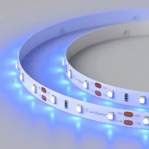 Лента RT 2-5000 12V Blue (3528, 300 LED, LUX) (Arlight, 4.8 Вт/м, IP20)