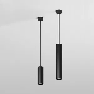 Подвесной светильник HOKASU Tube Hang (55-320/ral9005 – 10w/3090/10deg)