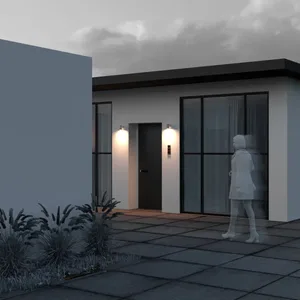 Уличный настенный светильник Outdoor O303WL-L5W3K