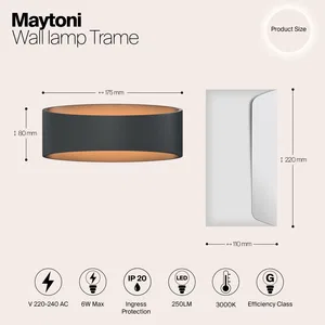 Настенный светильник (бра) Maytoni C806WL-L5B