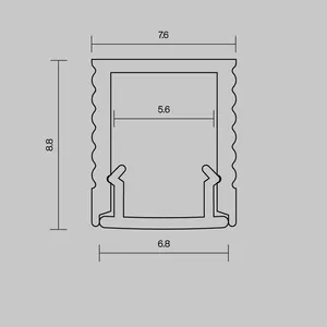 Профиль Led Strip 631010