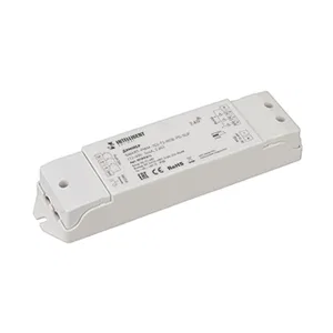 INTELLIGENT ARLIGHT Диммер SMART-PWM-103-72-RGB-PS-SUF Grey (12-48V, 3x6A, 2.4G) (IARL, IP20 Пластик, 5 лет)