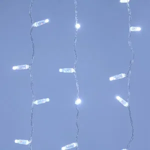 Светодиодная гирлянда ARD-CURTAIN-CLASSIC-2000x3000-CLEAR-760LED-BLINK White (230V, 60W) (Ardecoled, IP65)