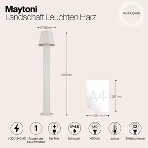 Ландшафтный светильник Outdoor O421FL-L5W
