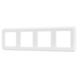 Рамка пластиковая FRM-VERSA-PL-4-WH (Arlight, -)
