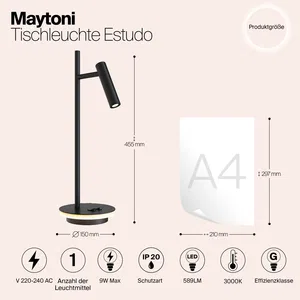 Настольный светильник Maytoni Z010TL-L8B3K