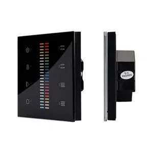 Панель Sens SR-2830C-AC-RF-IN Black (220V,RGB+CCT,4зоны) (Arlight, IP20 Пластик, 3 года)