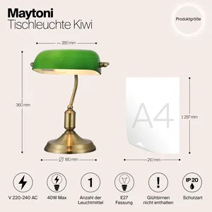 Настольный светильник Maytoni Z153-TL-01-BS