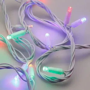 Светодиодная гирлянда ARD-STRING-CLASSIC-10000-WHITE-100LED-LIVE RGB (230V, 7W) (Ardecoled, IP65, 1 год)