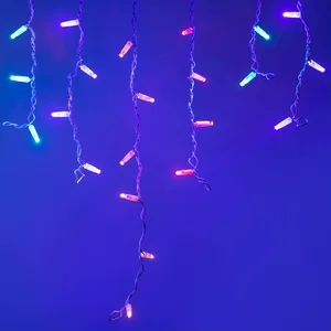 Светодиодная гирлянда ARD-EDGE-CLASSIC-2400x600-WHITE-88LED-LIVE RGB (230V, 6W) (Ardecoled, IP65, 1 год)