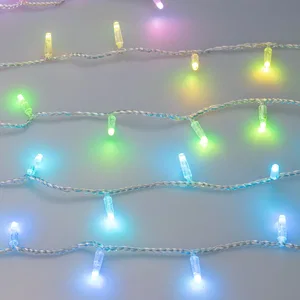 Светодиодная гирлянда ARD-STRING-CLASSIC-10000-CLEAR-100LED-LIVE RGB-DMX (24V, 10W) (Ardecoled, IP65, 1 год)