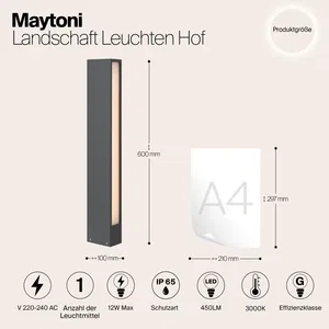 Ландшафтный светильник Outdoor O422FL-L12GF