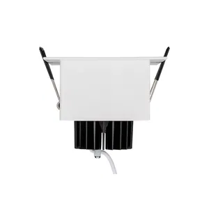 Светильник CL-SNODO-LUM-S102x102-9W Warm3000 (WH-BK, 38 deg) (Arlight, IP20 Металл, 3 года)