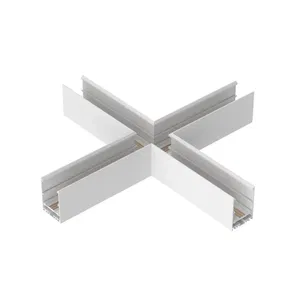 Коннектор крестовой MAG-CON-4563-X90 (WH) (Arlight, IP20 Металл, 5 лет)