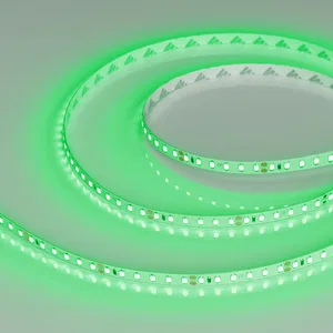 Лента RT-A120-8mm 24V Green (9.6 W/m, IP20, 2835, 5m) (Arlight, Открытый)