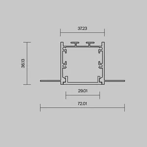 Профиль Led Strip 636010